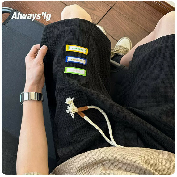 運動短褲男（黑色【M_5XL碼】（下單後聯繫客服確認發貨尺碼））