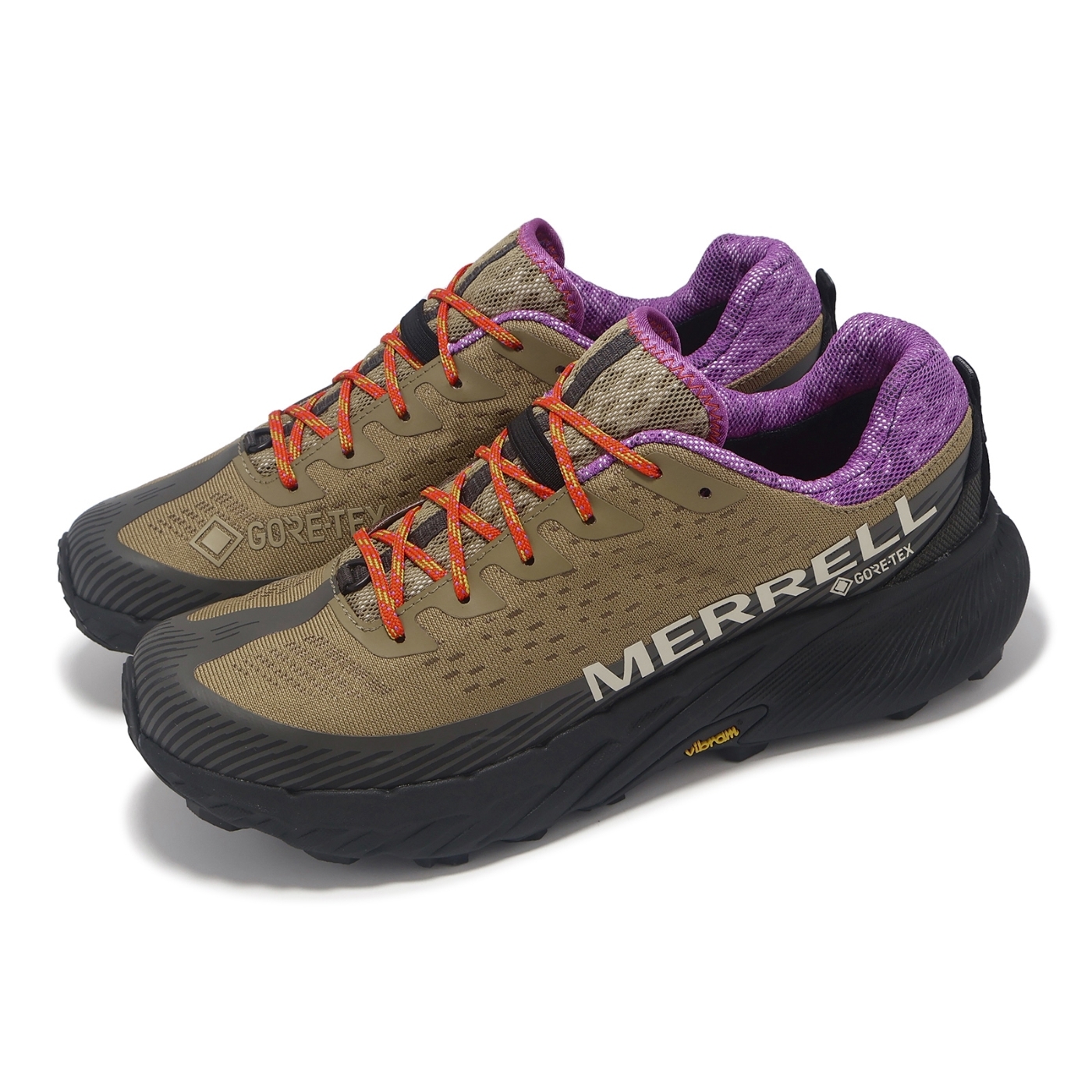 【MERRELL】 Agility Peak 5 GTX 男鞋 拿鐵棕 /ML068107