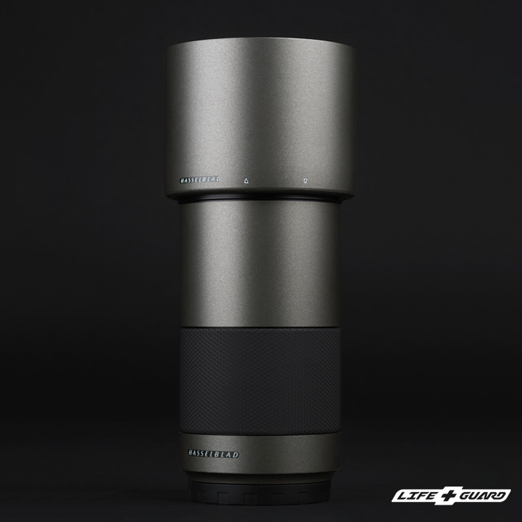 LIFE+GUARD 鏡頭貼膜安裝示意，適用 Hasselblad XCD 120mm F3.5