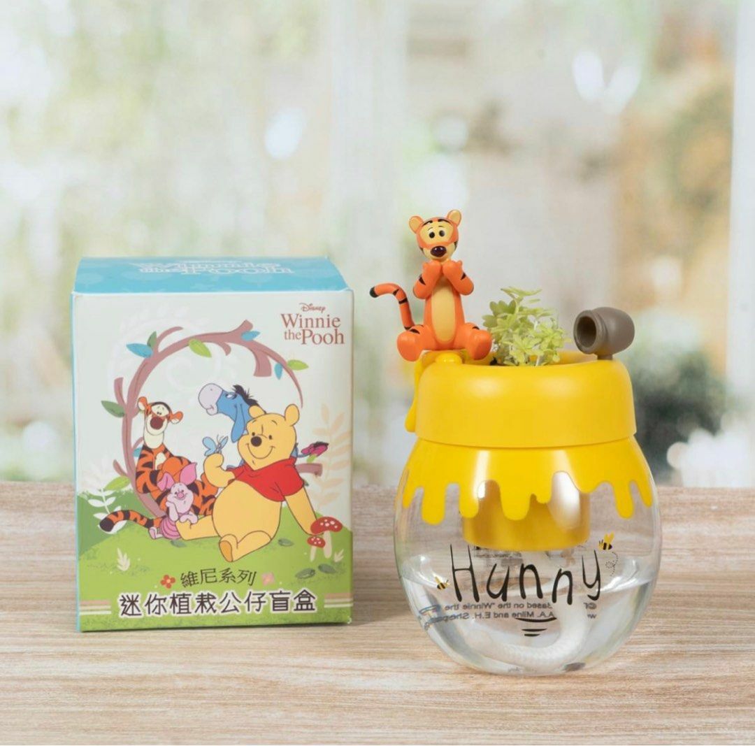 盲盒盒玩 維尼系列 迷你植栽公仔盲盒