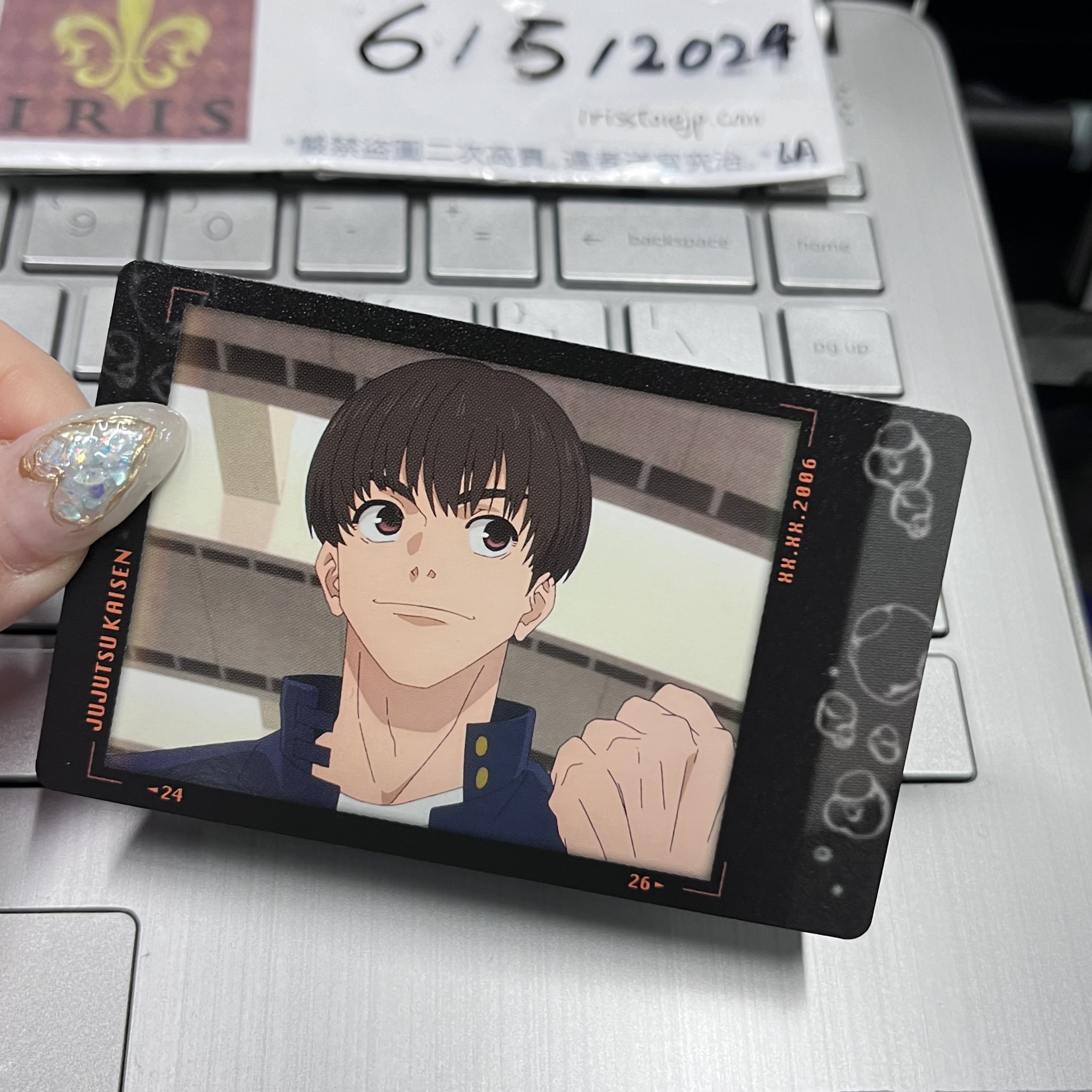 咒術迴戰 灰原 小卡