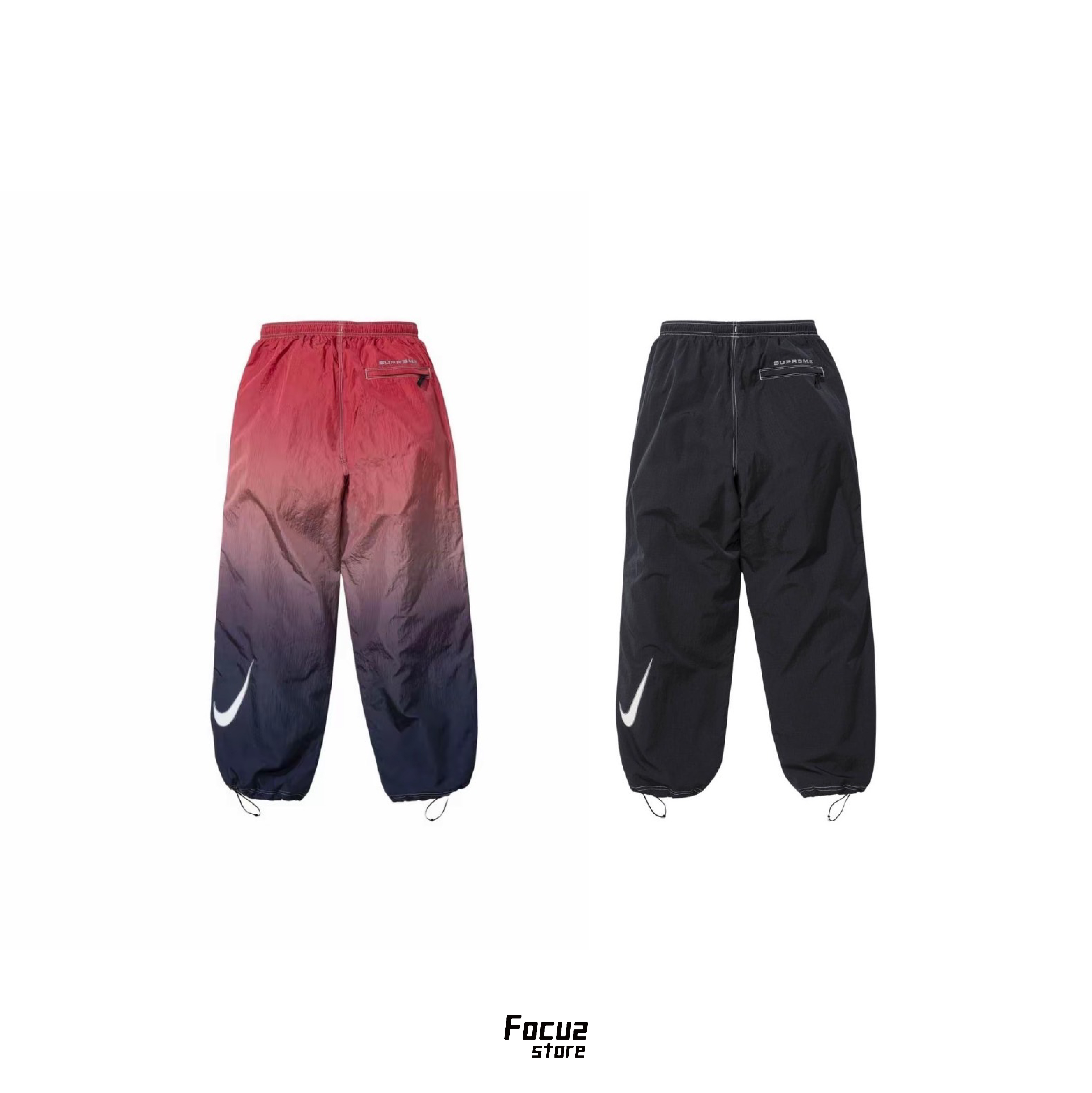 【Focus Store】預購 Supreme x Nike SS24 Week10 Ripstop Track Pant 長褲 兩色