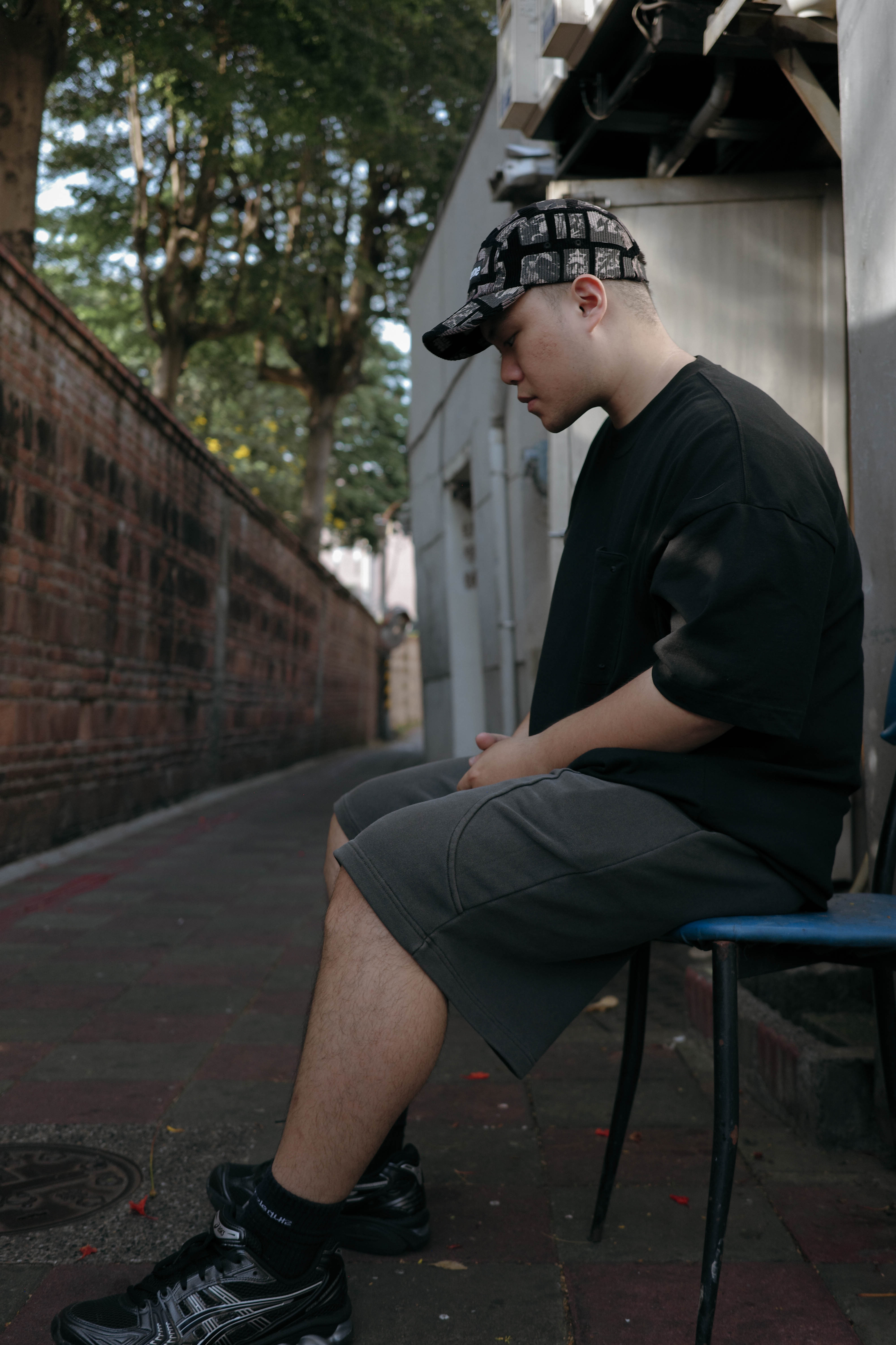 Supreme 五分割 黑色照片Weirdo Dave Corduroy Camp Cap ss24h38