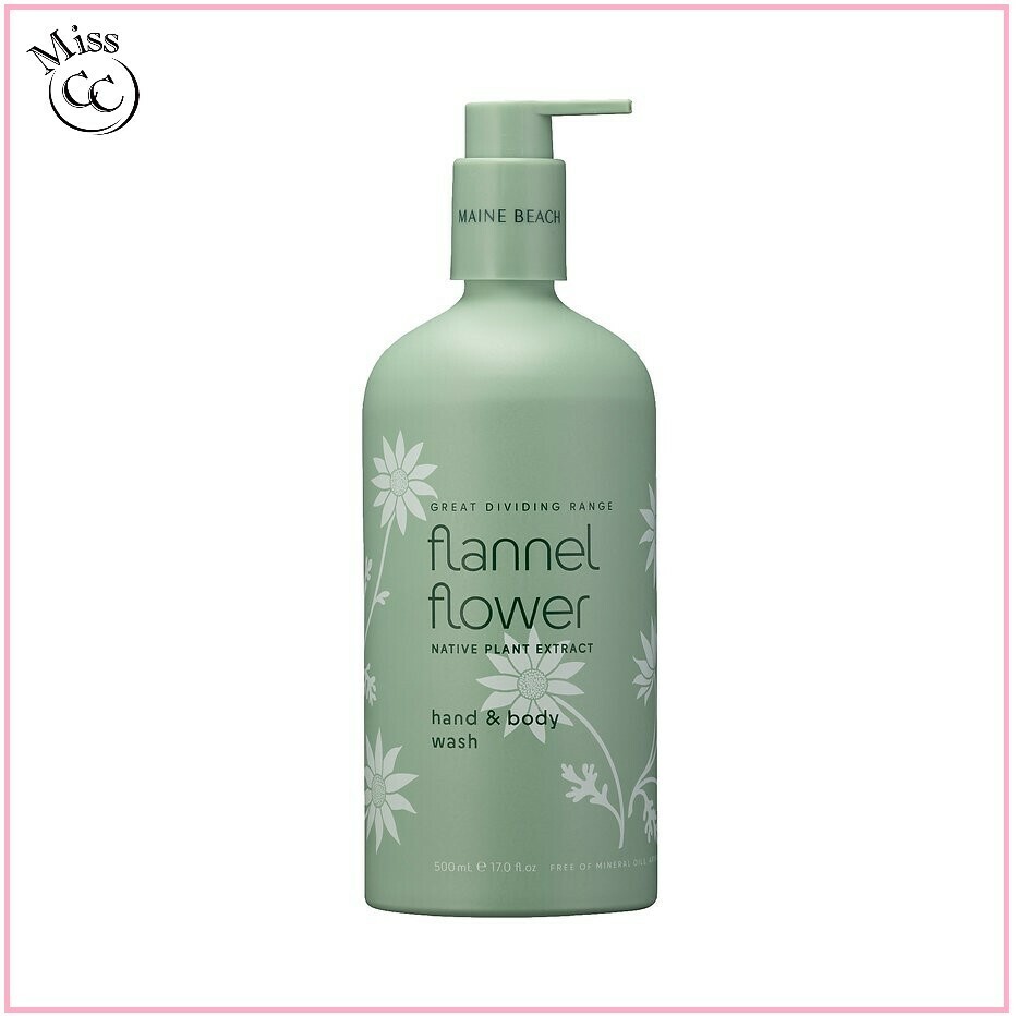 MAINE BEACH - 法蘭絨花手部及身體沐浴露 500ml