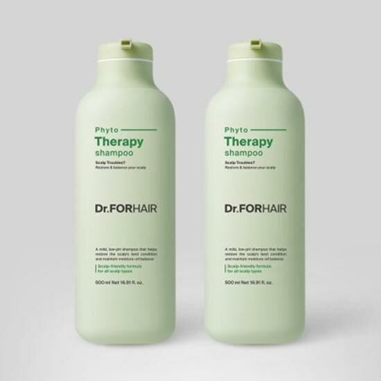 Dr.FORHAIR Phyto Therapy Shampoo 500ml [Olive Young Double Planning Set]