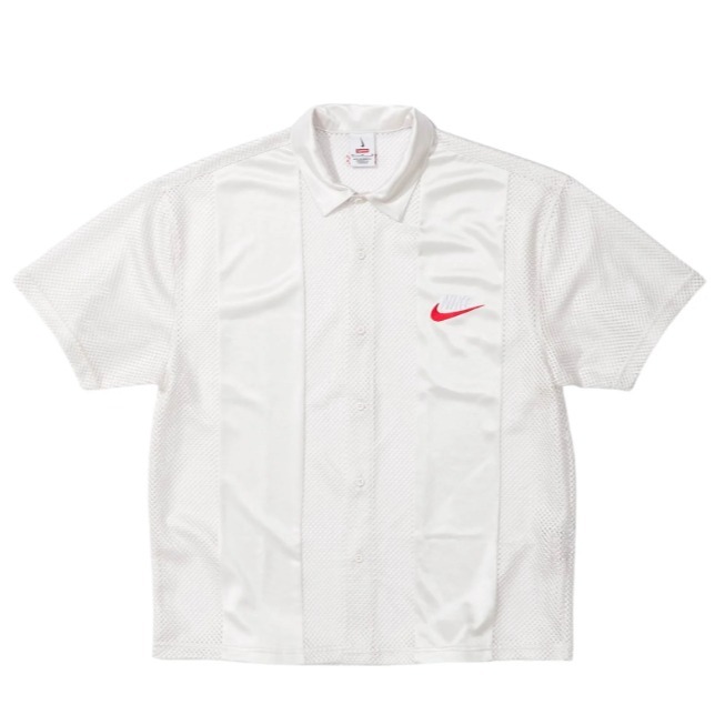 2024SS SUPREME NIKE Mesh S/S Shirt 聯名 洞洞 襯衫 網眼 尼龍 現貨