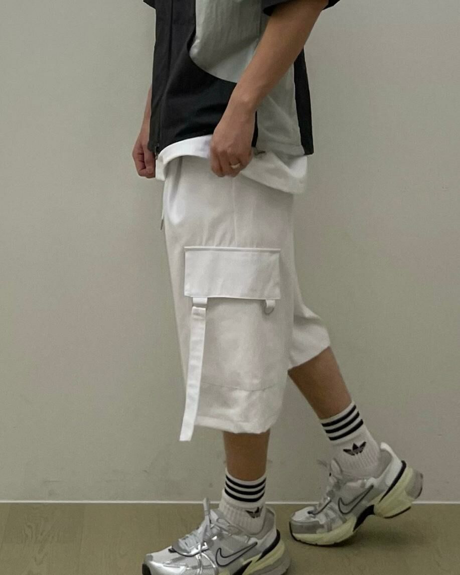 淨色工裝短褲 EASY-012P