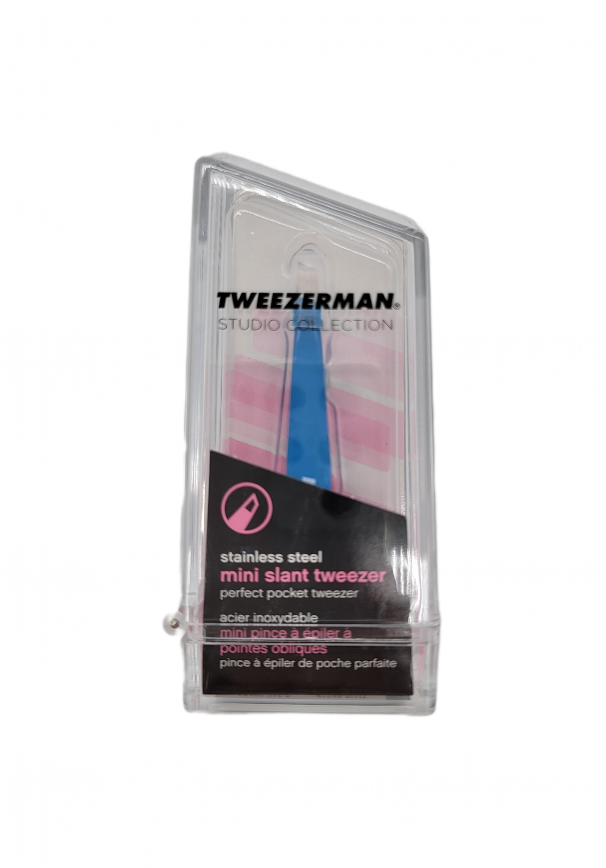 TWEEZERMAN - 迷你斜型眉鉗 (大海藍) 9118