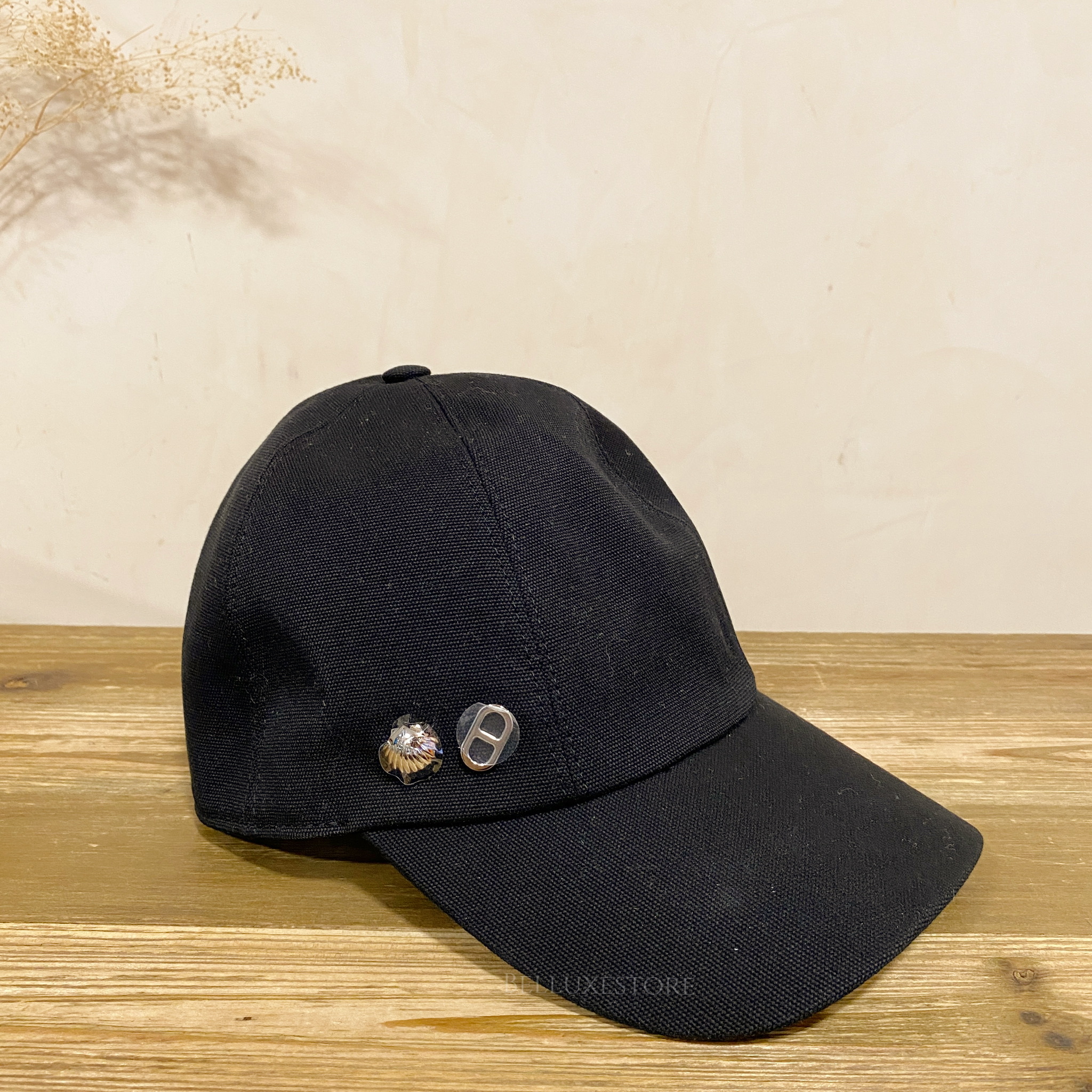 Unused] Hermes serena seashel hat 58 noir