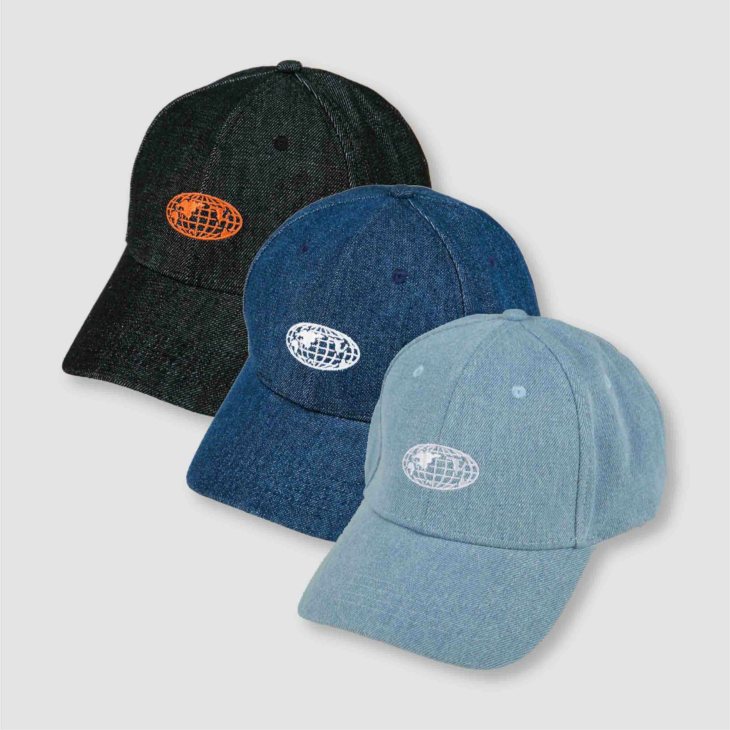 NICEDAY 服飾 QUEST DENIM CAP 牛仔老帽 丹寧 黑 / 藍 / 淺藍