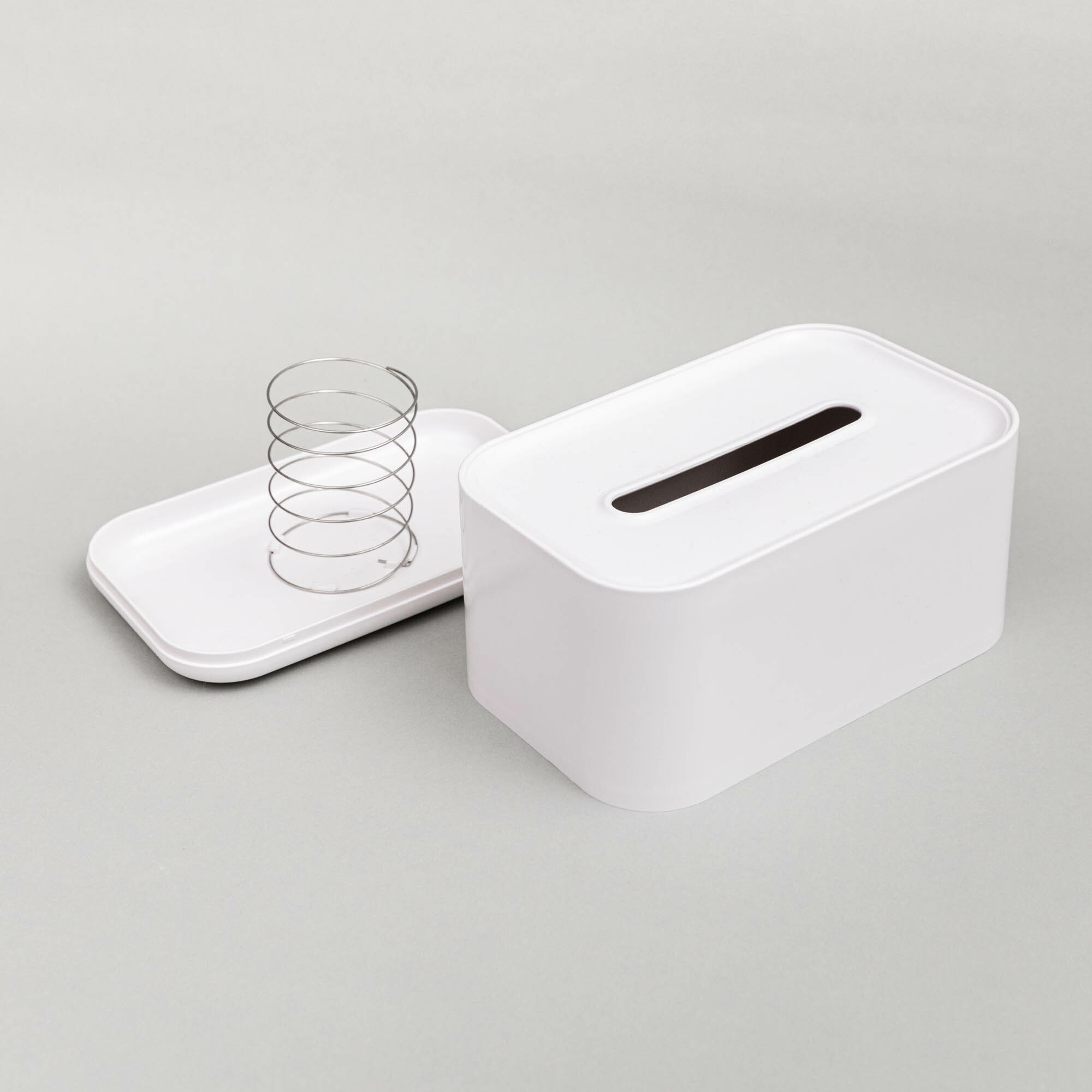 收納品|衛生紙盒 帶彈簧  - LeapSelect