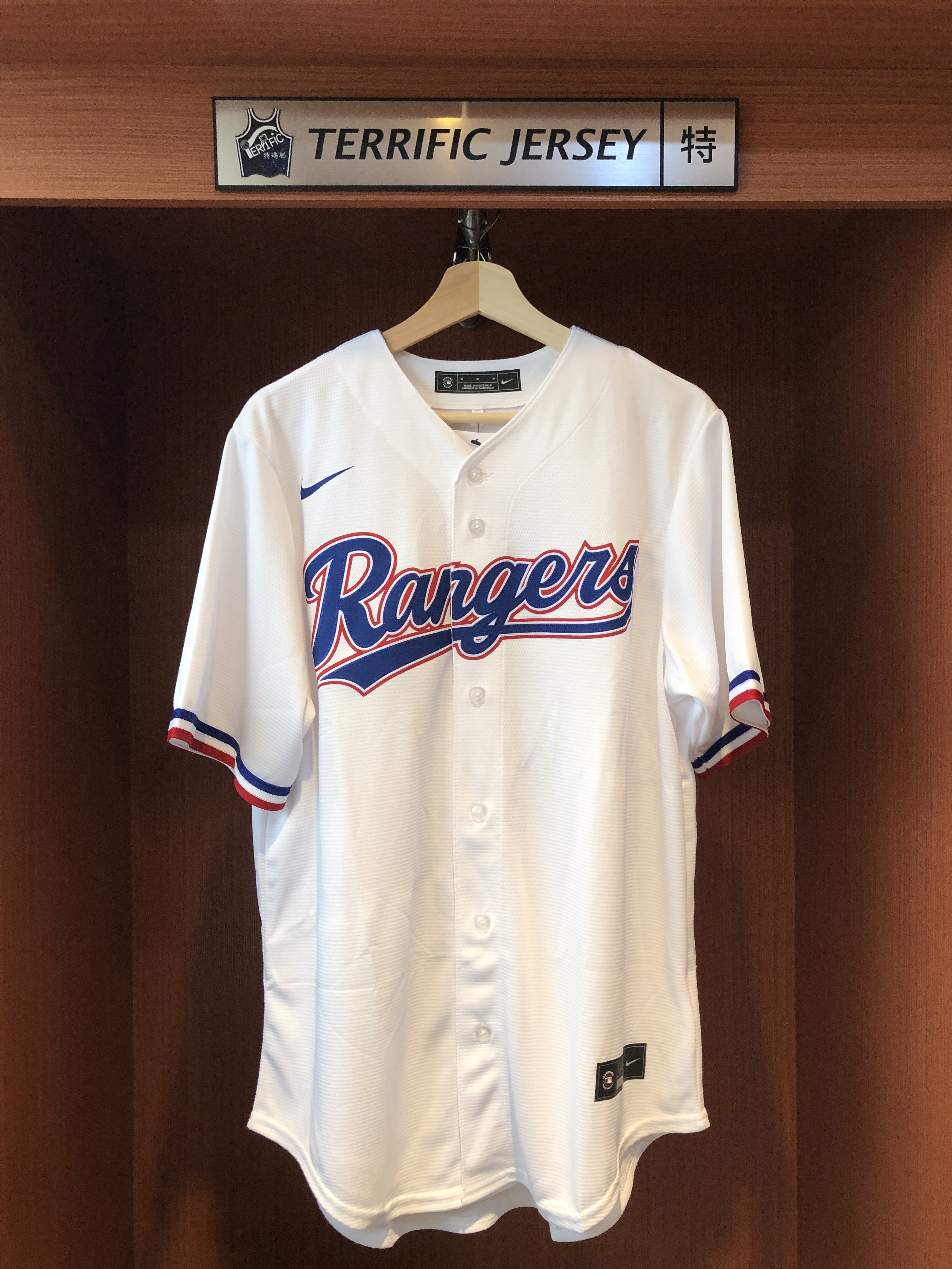MLB球衣 Corey Seager 德州遊騎兵白 Nike Replica Player Name Jersey 球迷版 熱轉印 全新