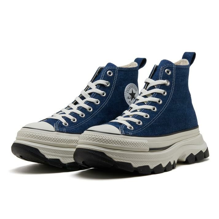 Converse All Star Trekwave OX 日本限定 牛仔藍 丹寧 高筒 厚底 帆布鞋 31311640