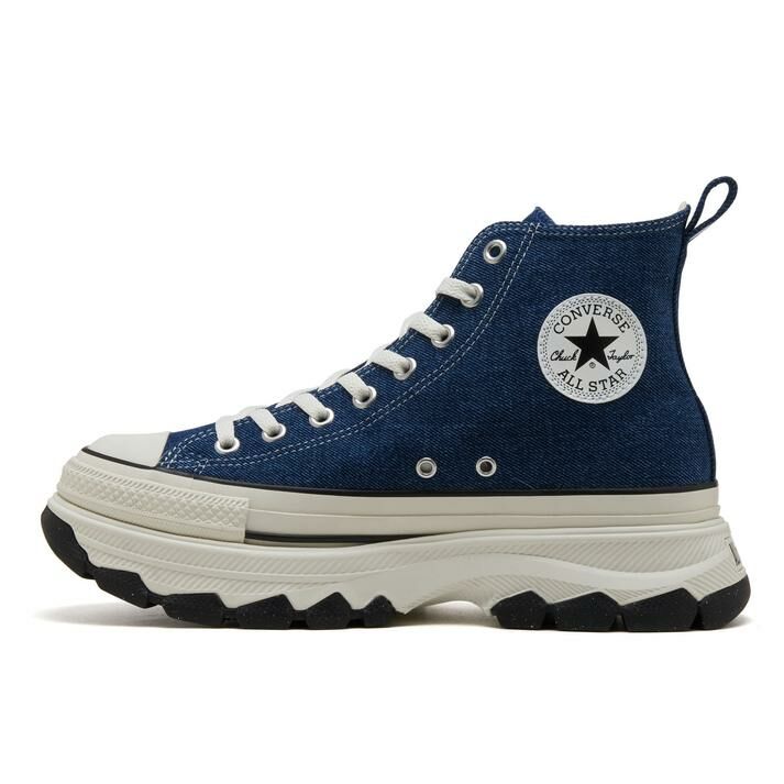 Converse All Star Trekwave OX 日本限定 牛仔藍 丹寧 高筒 厚底 帆布鞋 31311640
