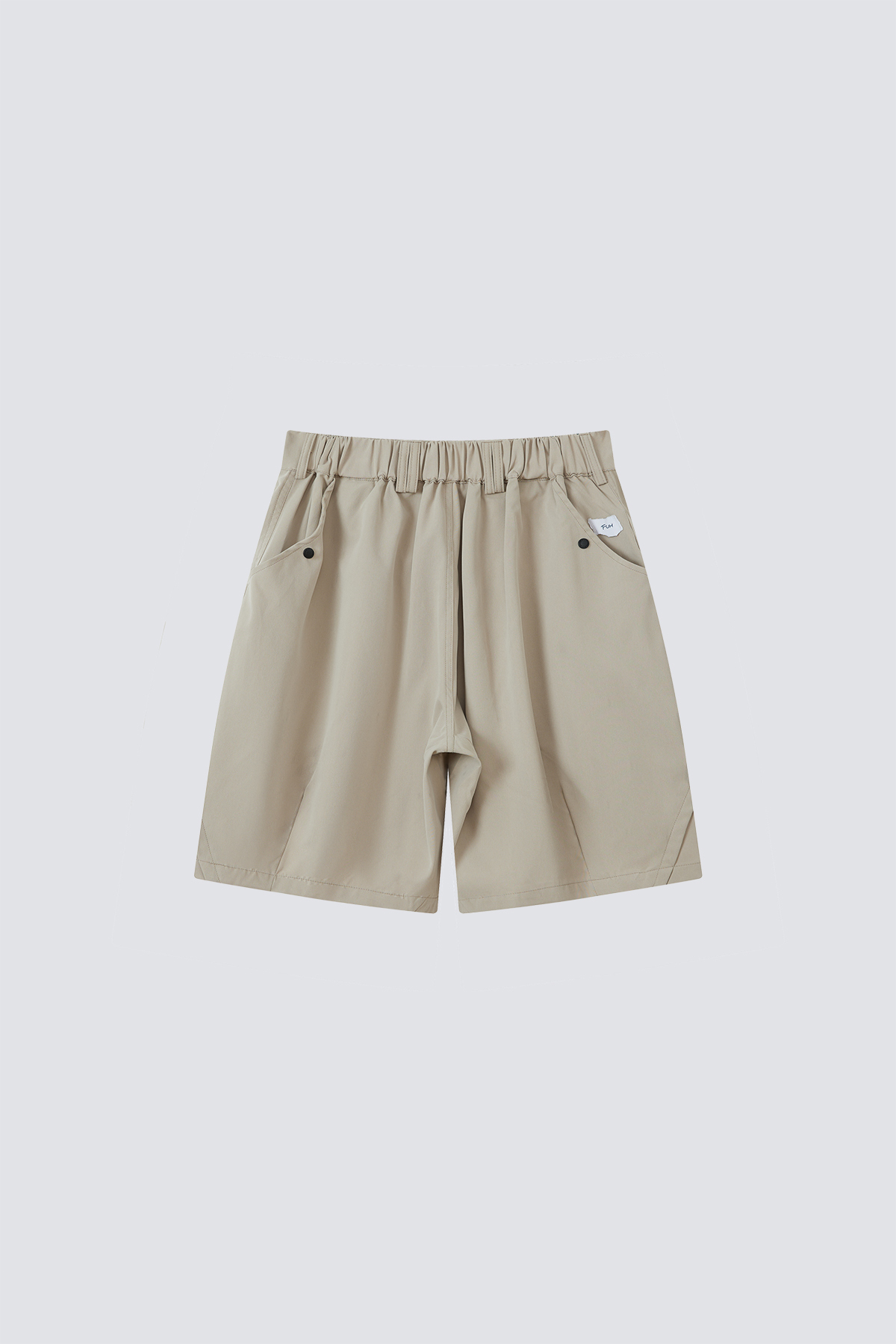 Waterproof 3D Six-Pocket Shorts｜Khaki｜Hong Kong Original Design