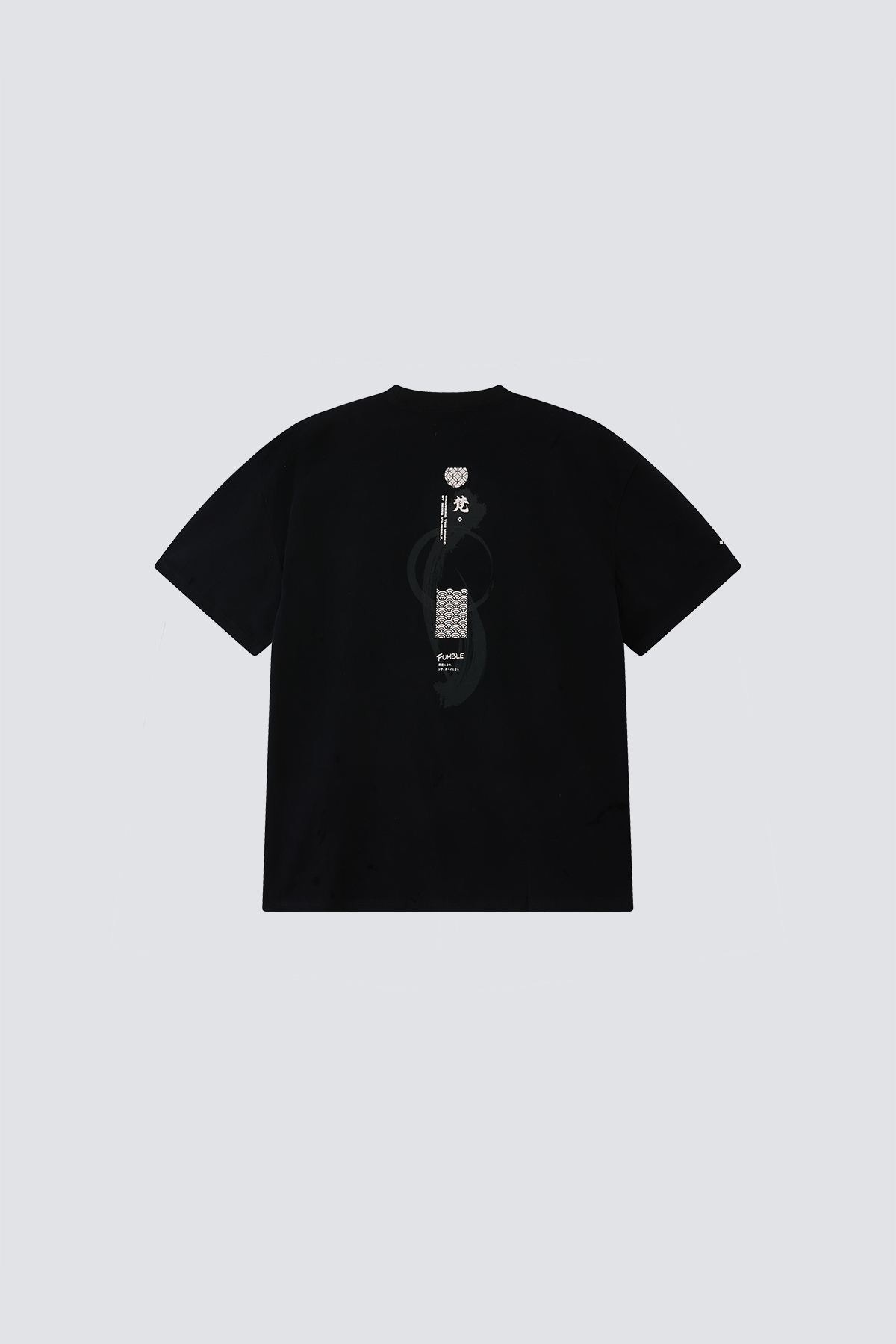 Japanese Totem FUM Tee｜Black｜Hong Kong Original Design