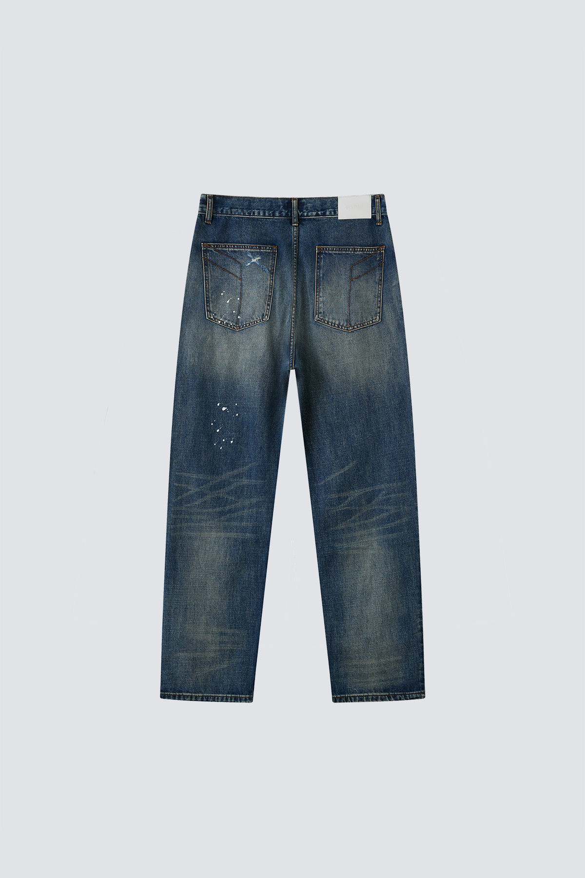 Heavy Washed & Ripped Jeans｜Blue｜Hong Kong Original Design