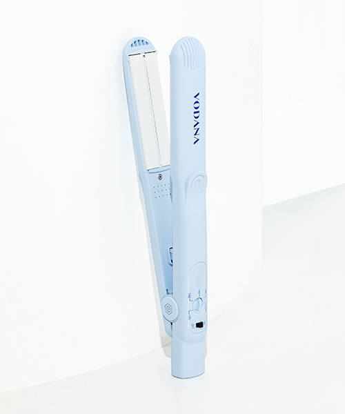[ VODANA ] Softbar Flat Iron- #Creamy Blue