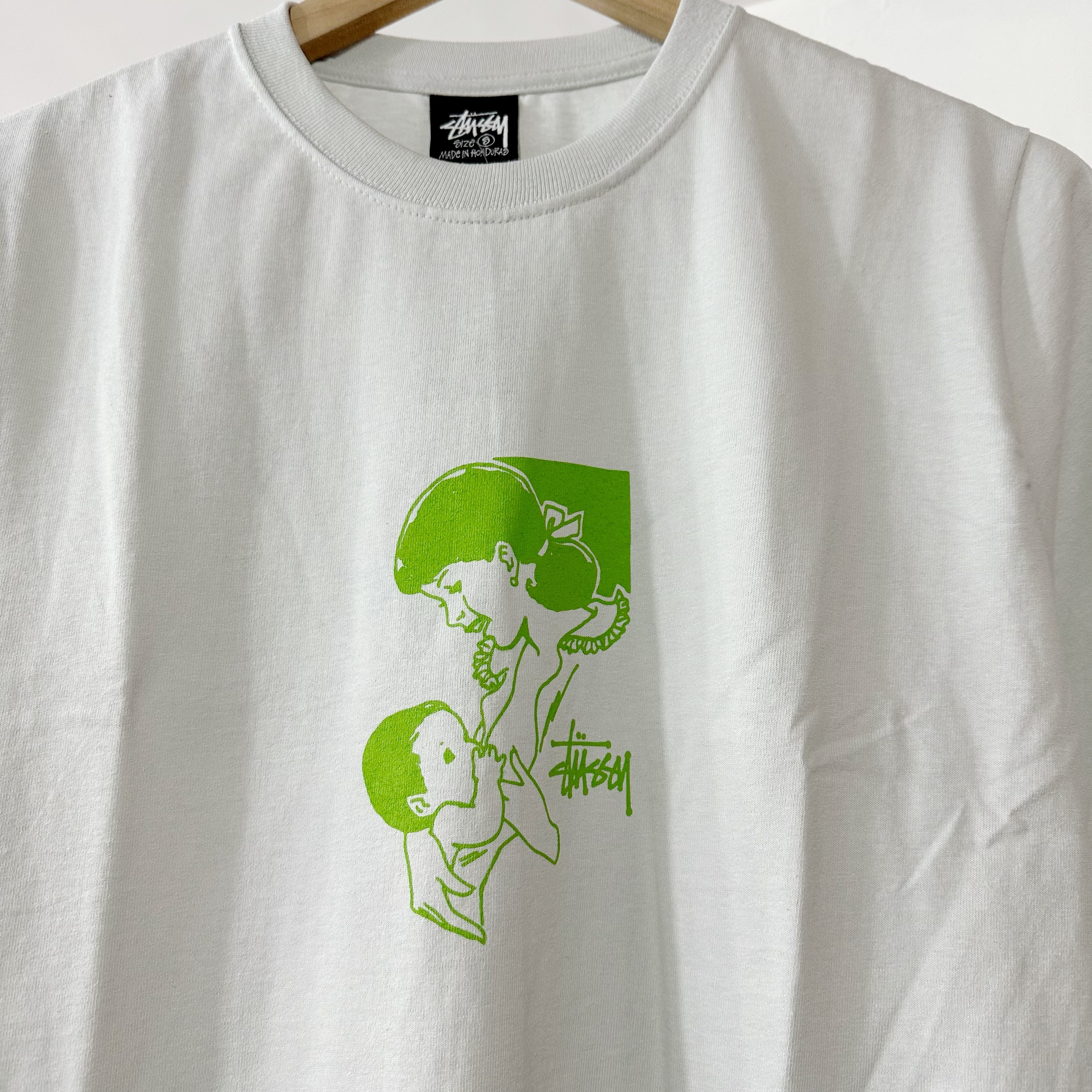 STUSSY SS24 Nurture Tee Fog