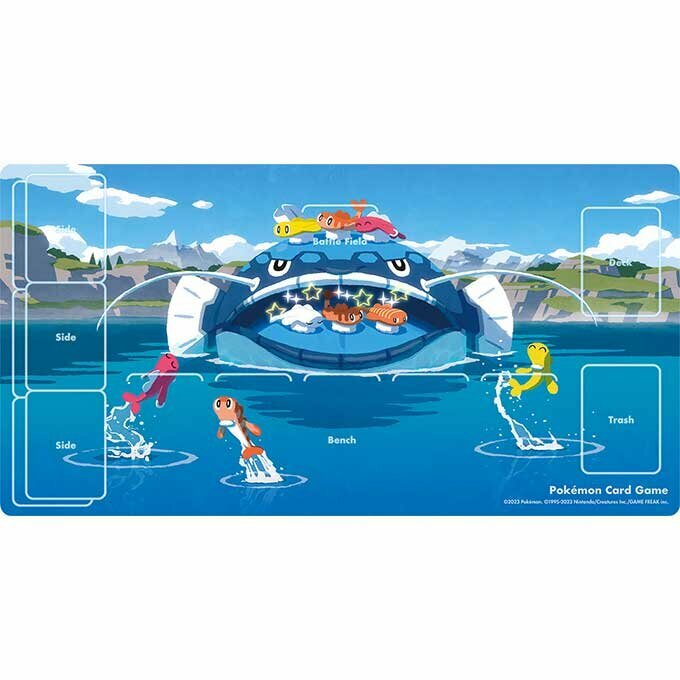 Pokemon Card Game 卡墊 吃吼霸&米立龍