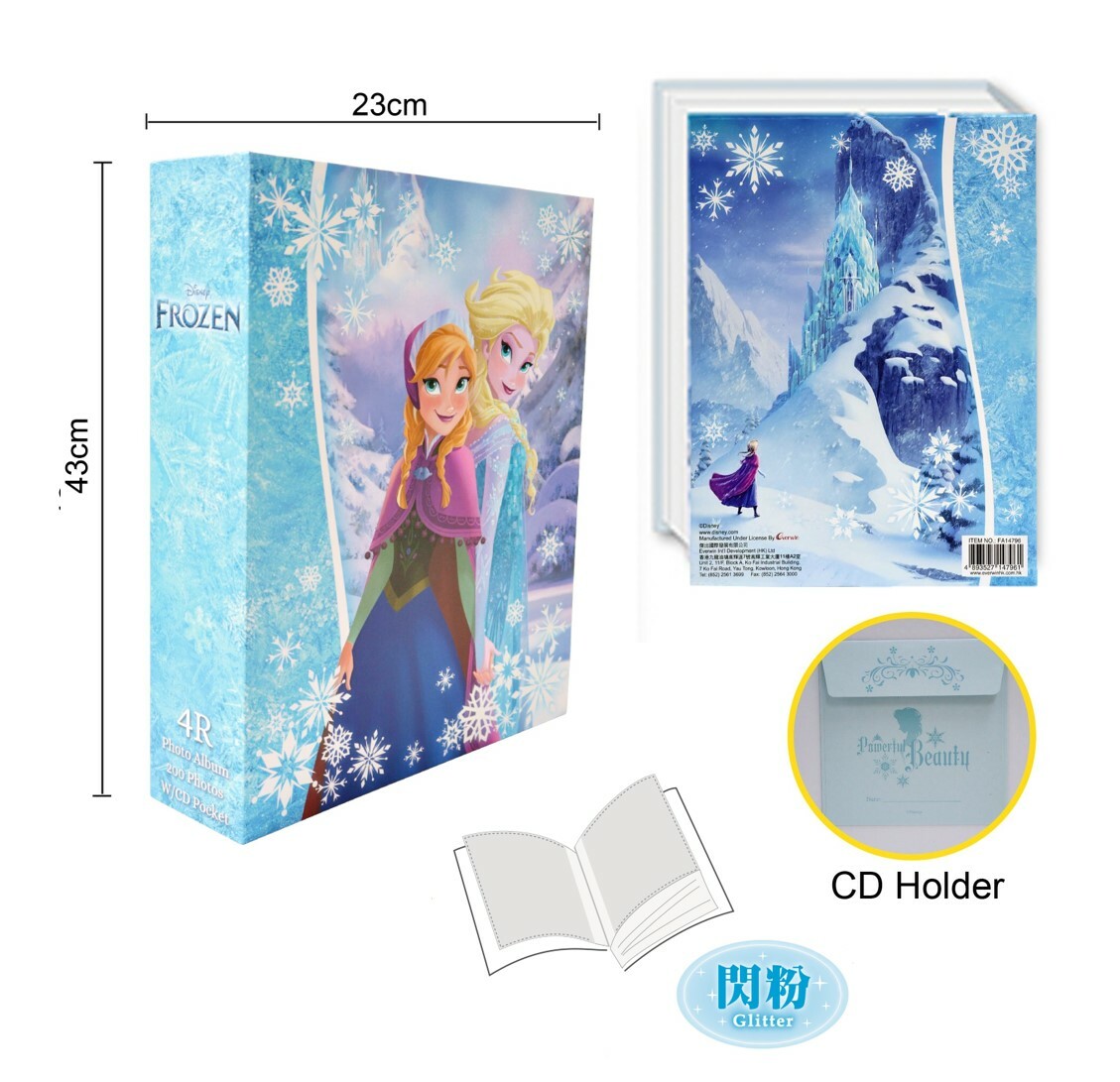 迪士尼魔雪奇緣| 4R-200 相簿連CD套