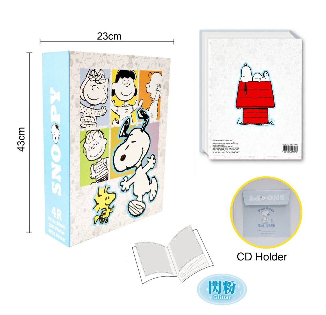 史努比 | 4R-200 相簿連CD套