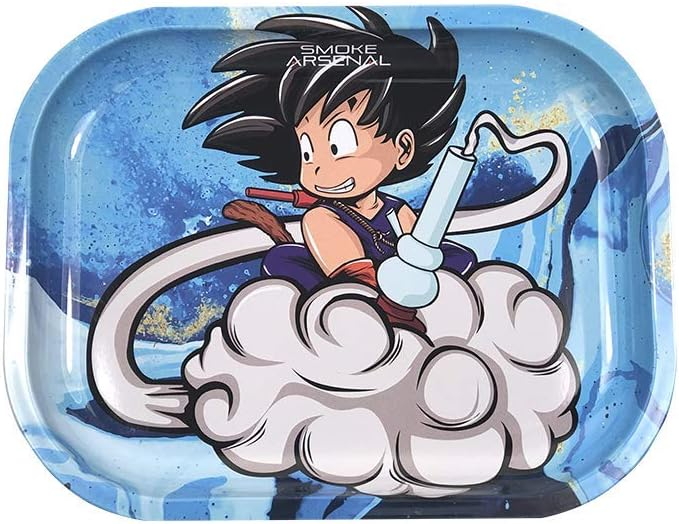 呼呼悟空修行中 Dragon Blunt Rolling Tray 14x18cm / Smoke Arsenal