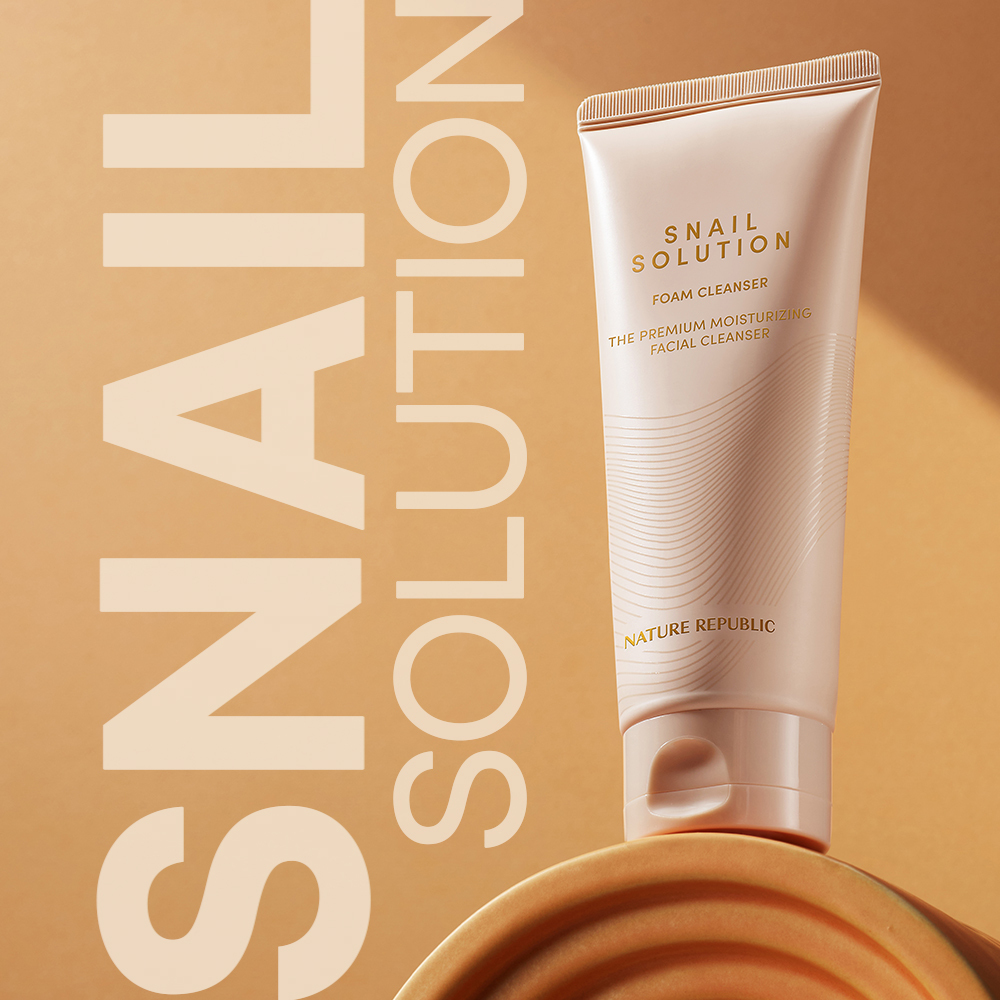 Nature Republic Snail Solution Foam Cleanser 150ml