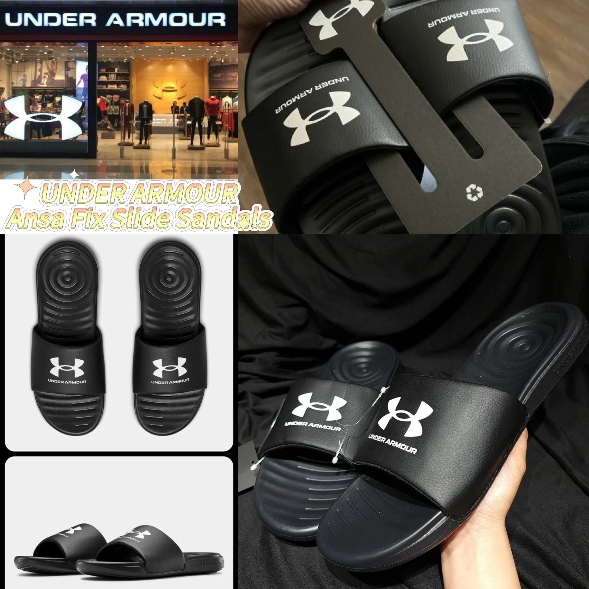 【現貨】UNDER ARMOUR Ansa F050604 女裝拖鞋