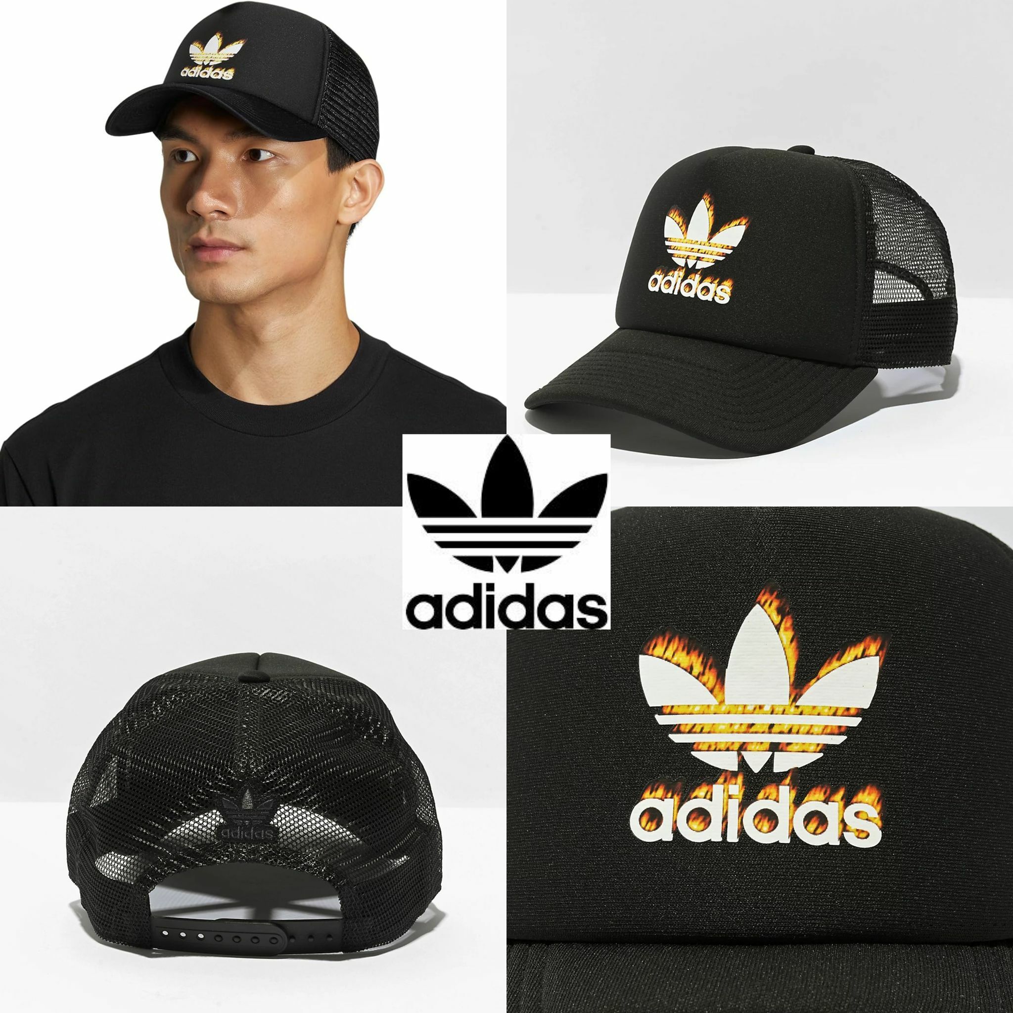【現貨】Adidas Trefoil Fire F050606 cap 帽