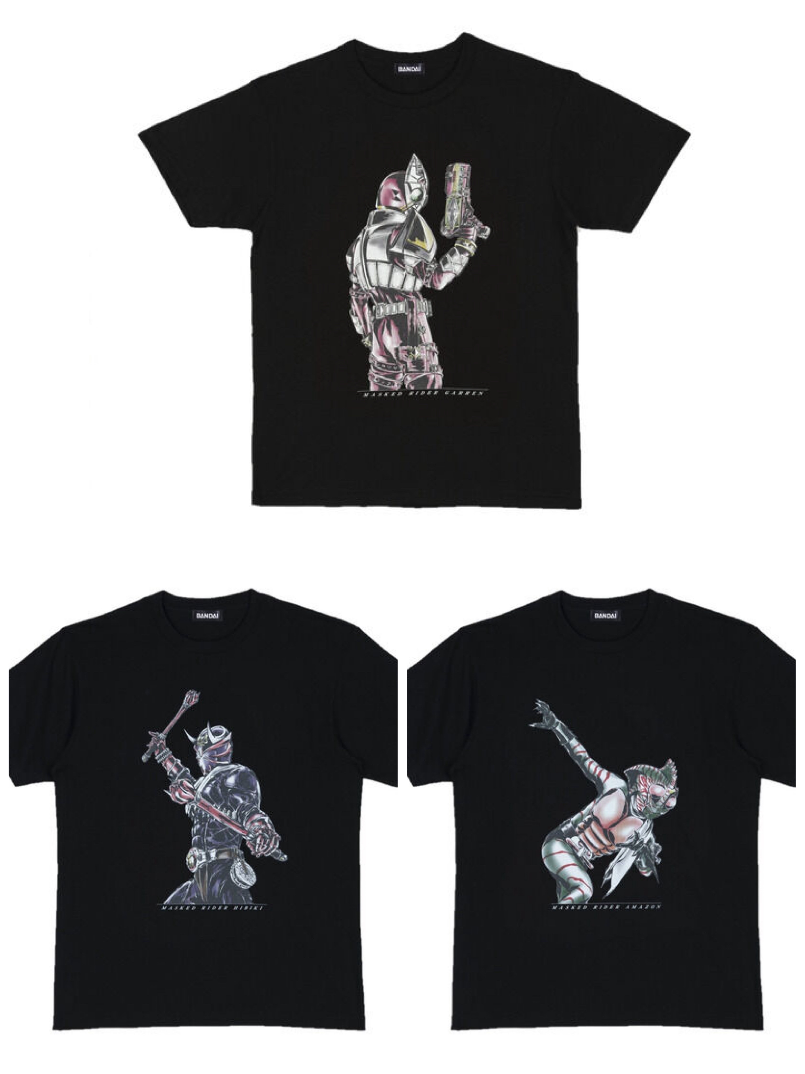 Pbandai 預訂2024/7月 仮面ライダーTシャツ　ナチュラルシリーズ第５弾