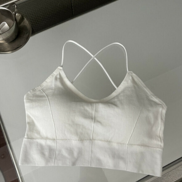 Summer anti-light vest with chest pad (white) [one size]