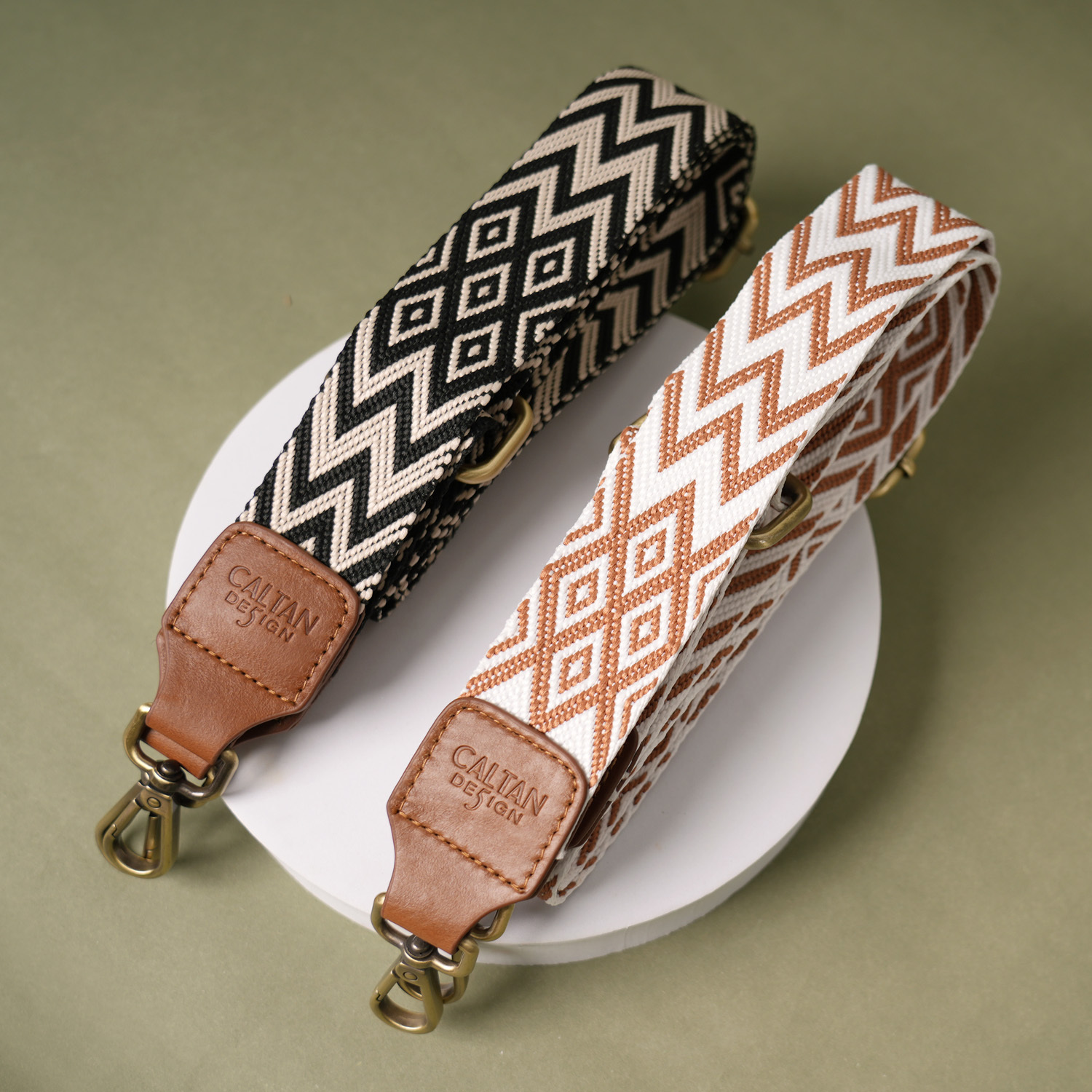 菱格圖騰可拆式帆布背帶-兩色(239001.2背帶)