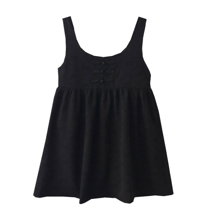 Hot selling embossed flower dress [black] [Size S-L] (please contact customer service to confirm the delivery size after placing the order)