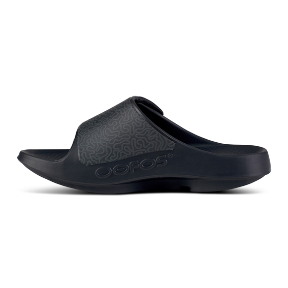 【OOFOS】OOahh Sport Flex Luxe 美國肌力恢復紓壓鞋 (女款) W1553-BKLA