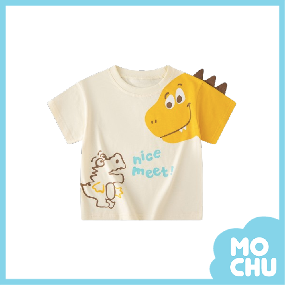 nice meet恐龍們短袖上衣(二色)