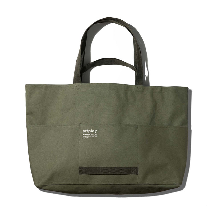 BITPLAY Weekender Canvas Tote 30L 防潑水行旅托特包 帆布版