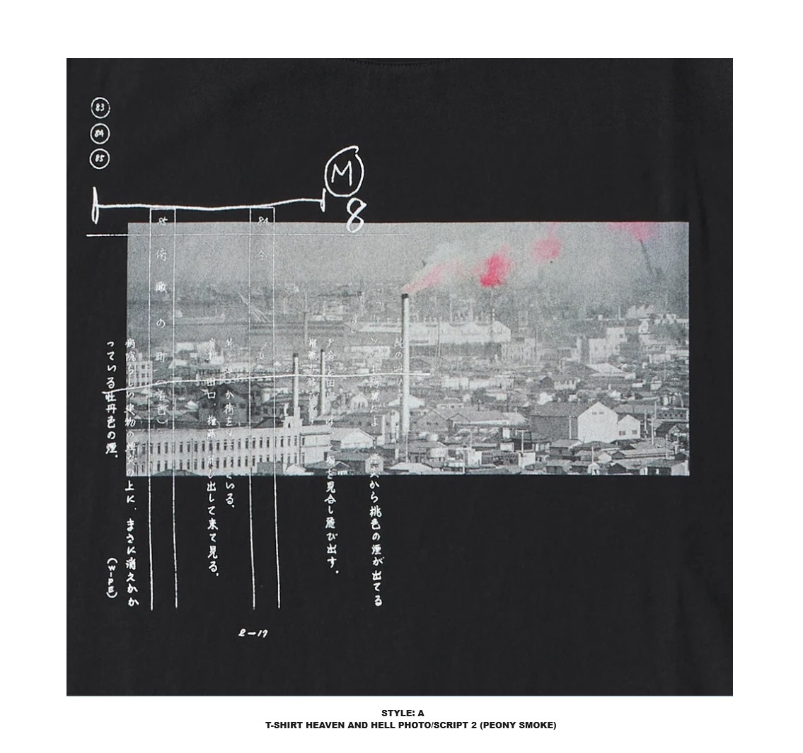 PORTER CLASSIC AKIRA KUROSAWA TEE SS (黒澤明) - BLACK PRE ORDER ITEM (預訂中)