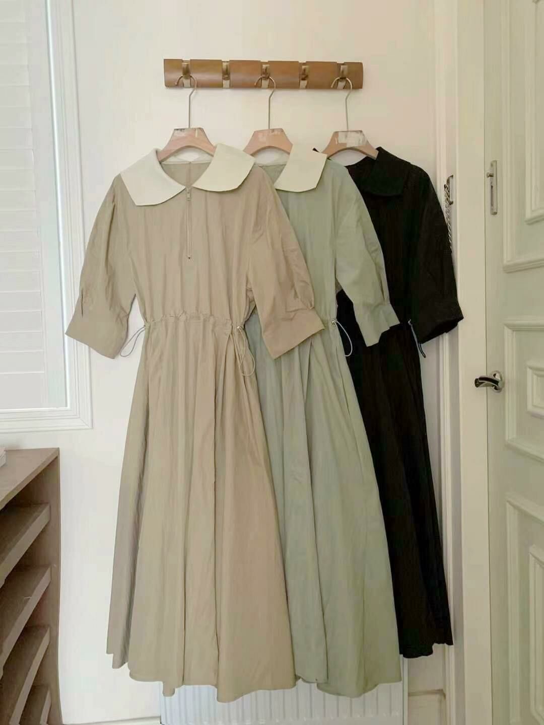 OP#14367 🤎BB 領速乾連身裙