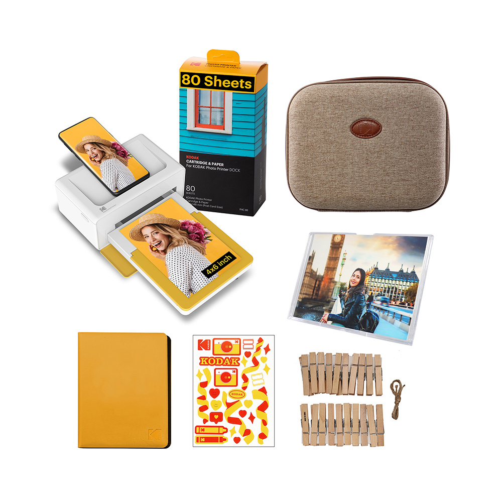 KODAK 柯達 PD460 即可印相印機-豪華組合 (台灣代理東城數位) 公司貨