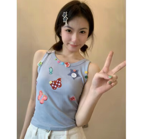 Summer I-Tank (Blue) [One Size]