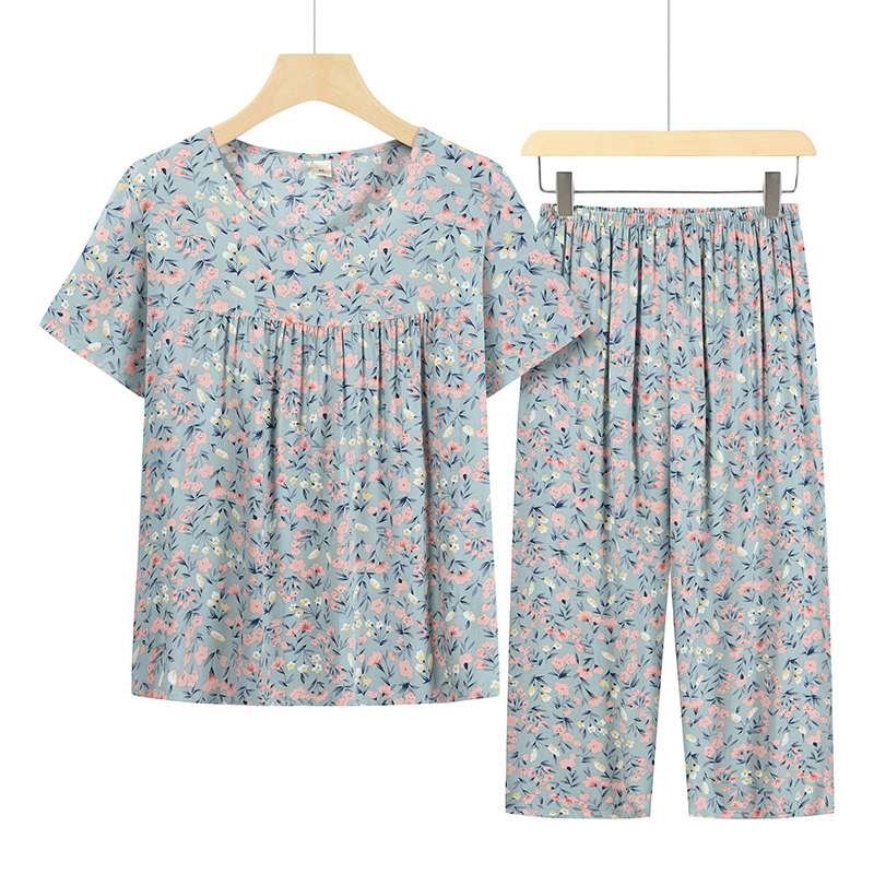 Seniors Short Sleeve Set (XL-4XL Size 17 Color) [Please contact customer service to confirm the shipping size after placing an order]