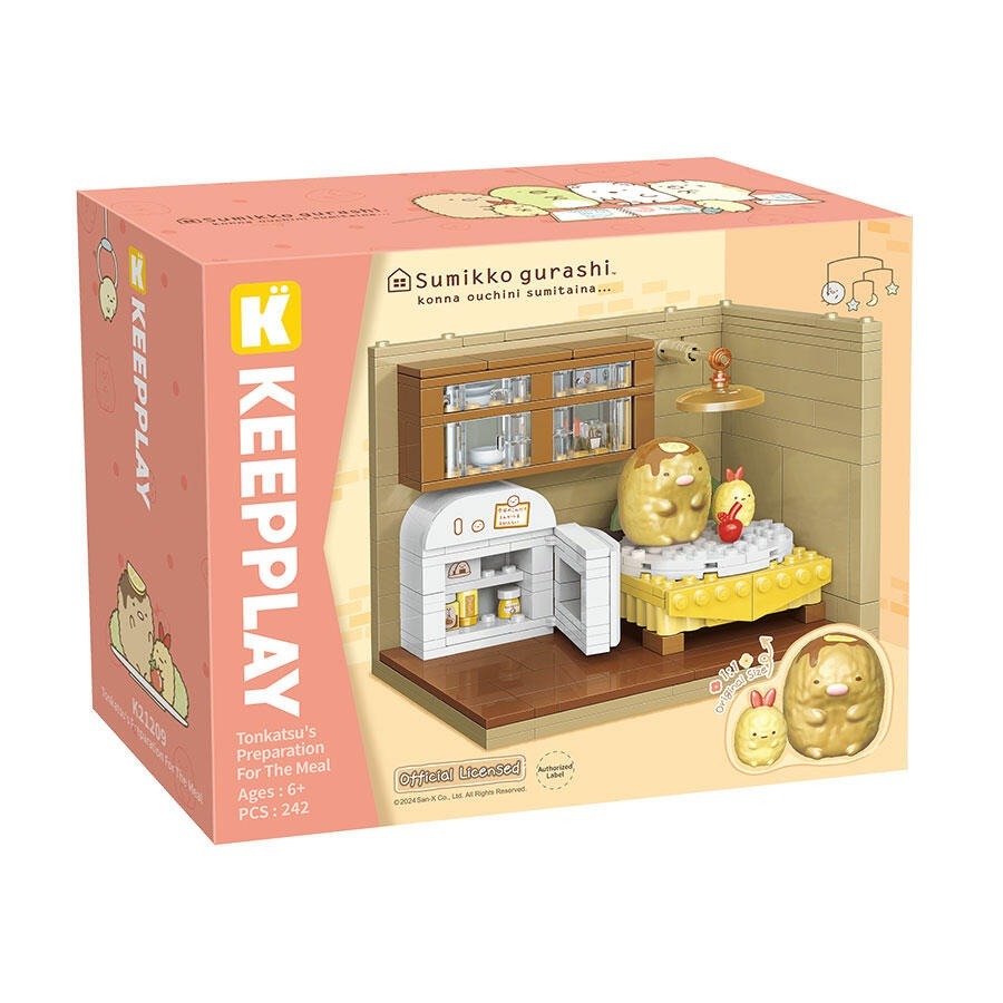 QMAN 角落生物 炸豬排的晚餐準備