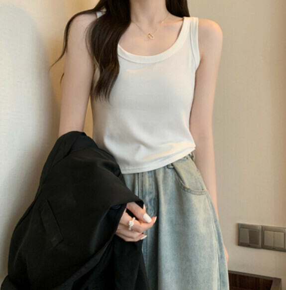 Summer Base Layer Vest (White) [One Size]