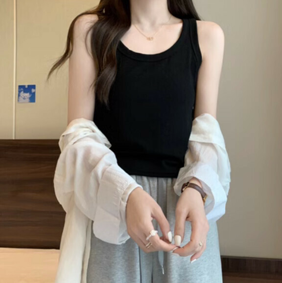 Summer Base Layer Vest (Black) [One Size]