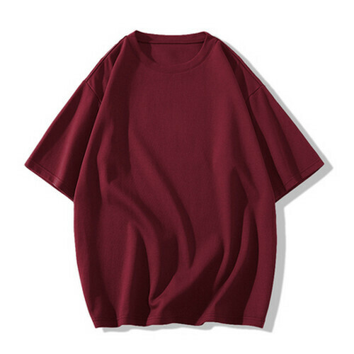熱賣寬鬆短袖T恤【酒紅色】【XS-2XL碼】（下單後請聯絡客服確認發貨尺碼）