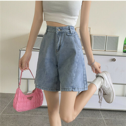 Hot selling denim shorts [blue] [S-L size] (please contact customer service to confirm the delivery size after placing the order)