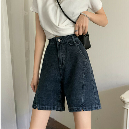 Hot selling denim shorts [blue gray] [size S-L] (please contact customer service to confirm the delivery size after placing the order)