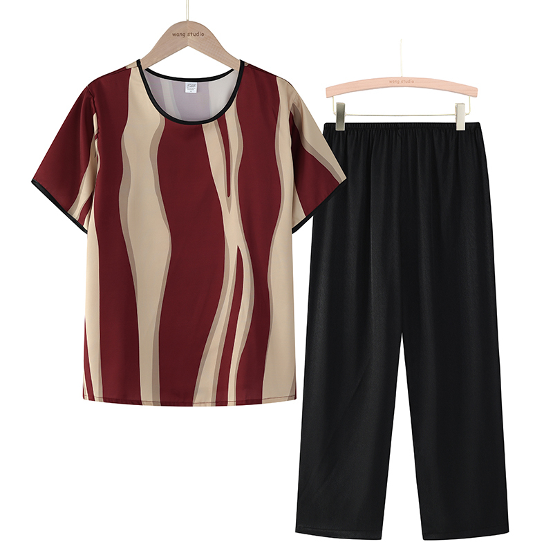 Seniors Short Sleeve Set (XL-4XL Size 10) [Please contact customer service to confirm the shipping size after placing an order]