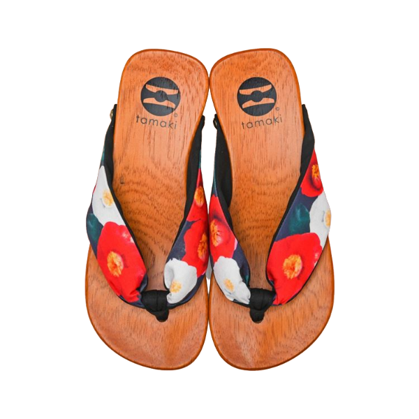 Tamaki Tsubame - 紅白椿木屐 450g